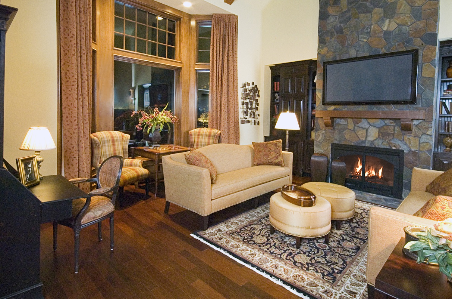 Warm Living Room
